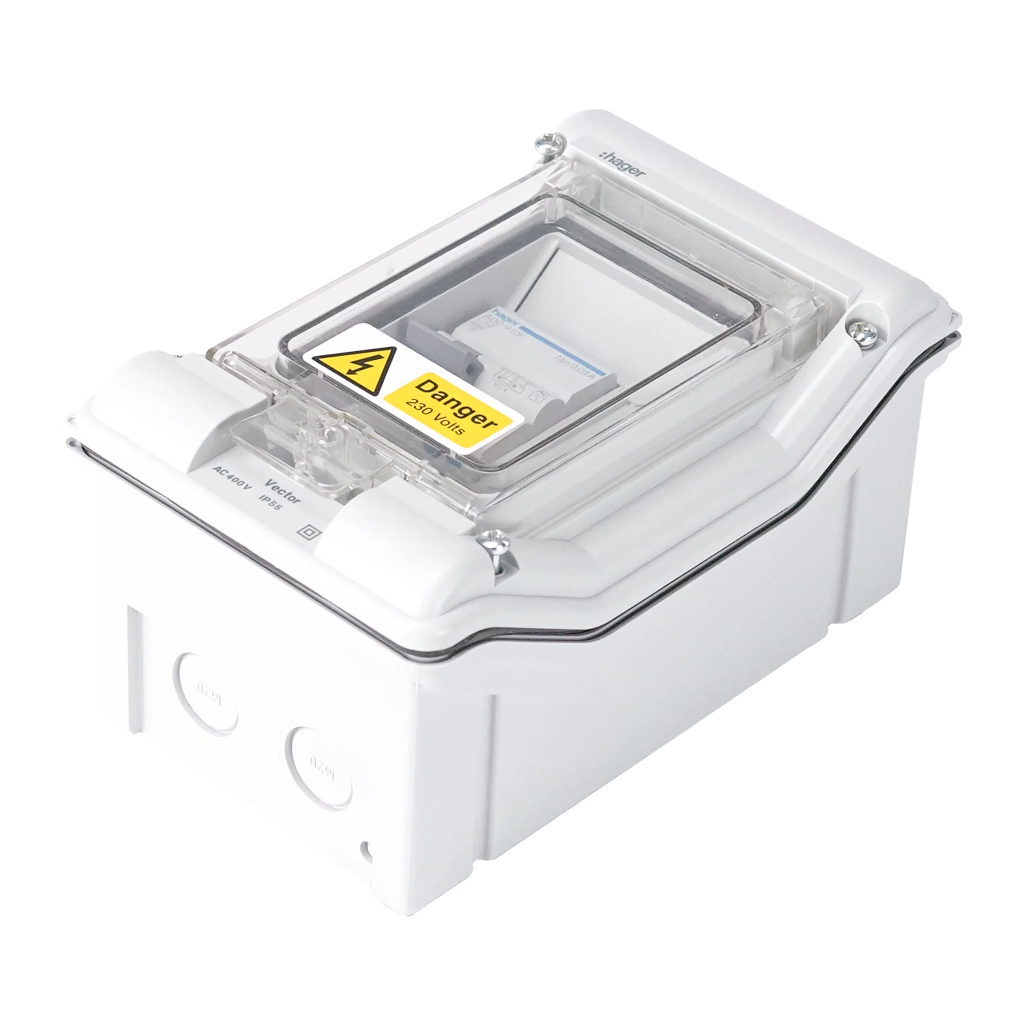 10A RCBO (C) in Enclosure