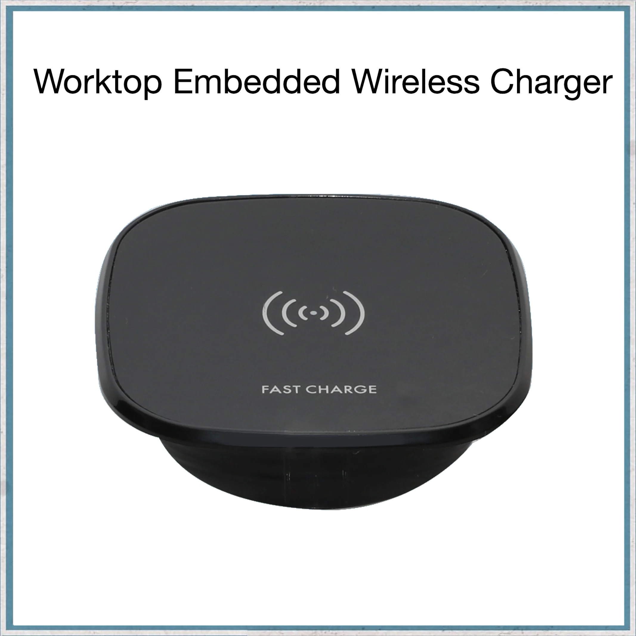 12V Worktop Embedded Wireless Phone Charger