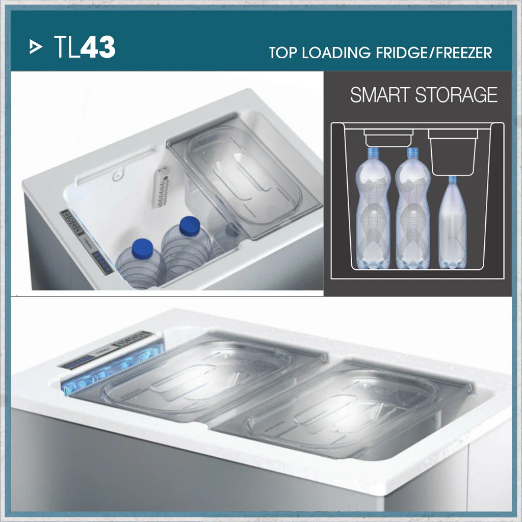 40 Litre Vitrifrigo TL43 Top Loading Fridge 12v/24v - Image 2