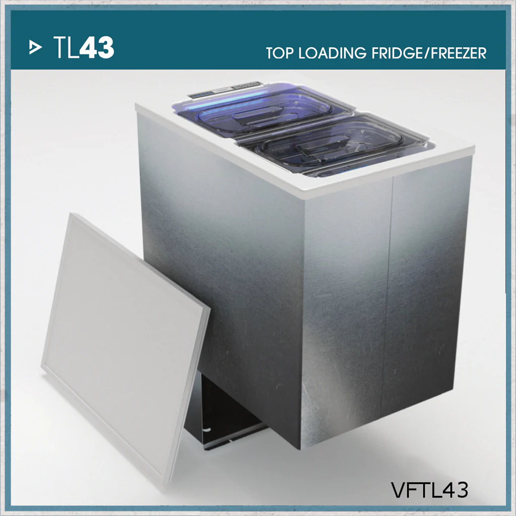 40 Litre Vitrifrigo TL43 Top Loading Fridge 12v/24v - Image 3