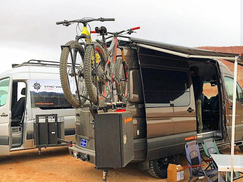 Aluminess Sprinter Bike Rack Swing Arm - Image 4