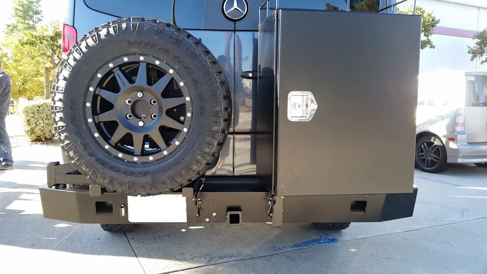 Aluminess Mercedes-Benz Sprinter, VW Crafter Rear Bumper 2007 - 2017 - Image 5