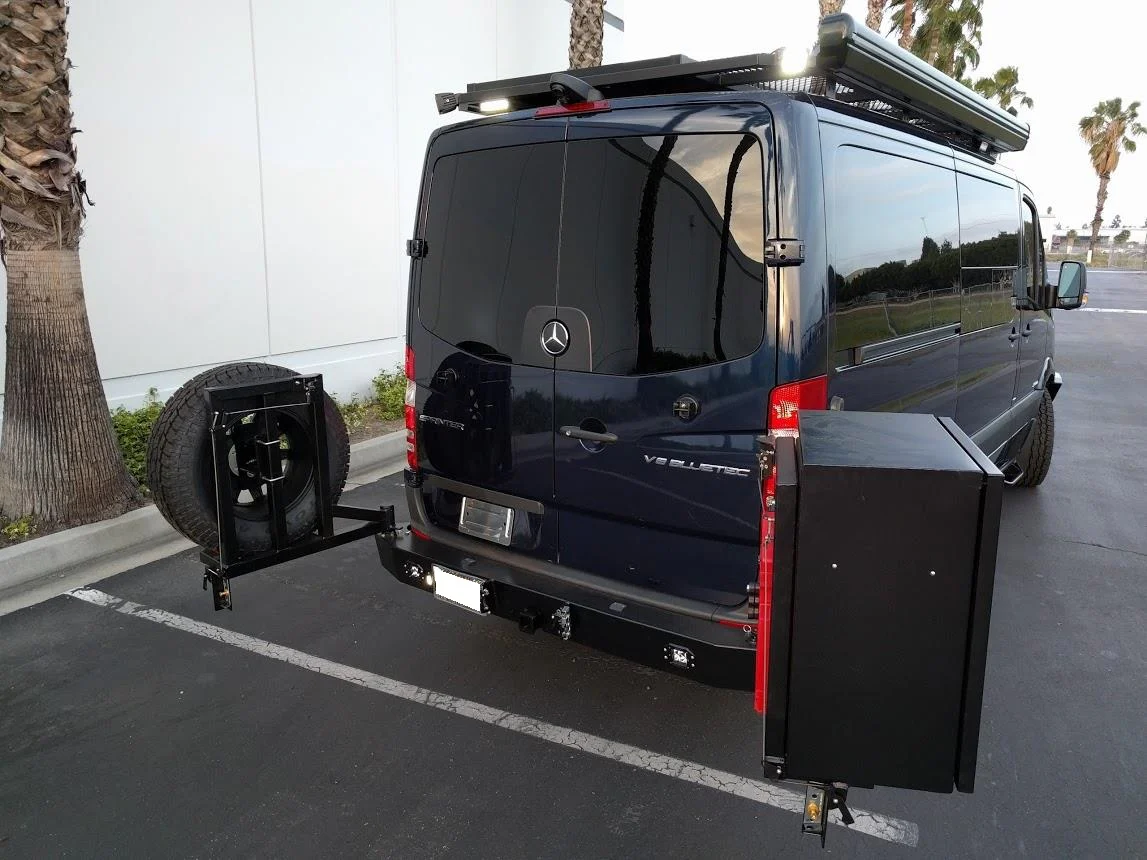 Aluminess Mercedes-Benz Sprinter, VW Crafter Rear Bumper 2007 - 2017 - Image 7