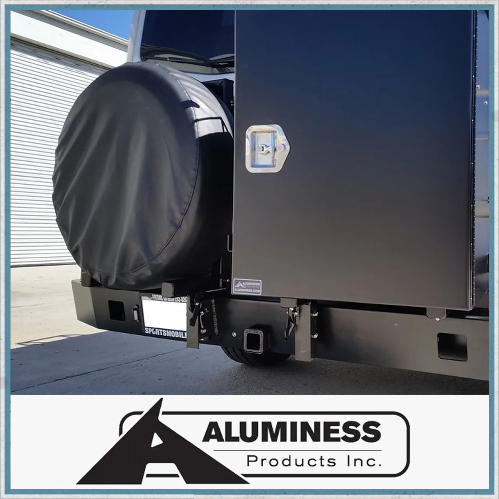 Aluminess Mercedes Sprinter VW Crafter Rear Bumper 2014 - 2018 - Image 4
