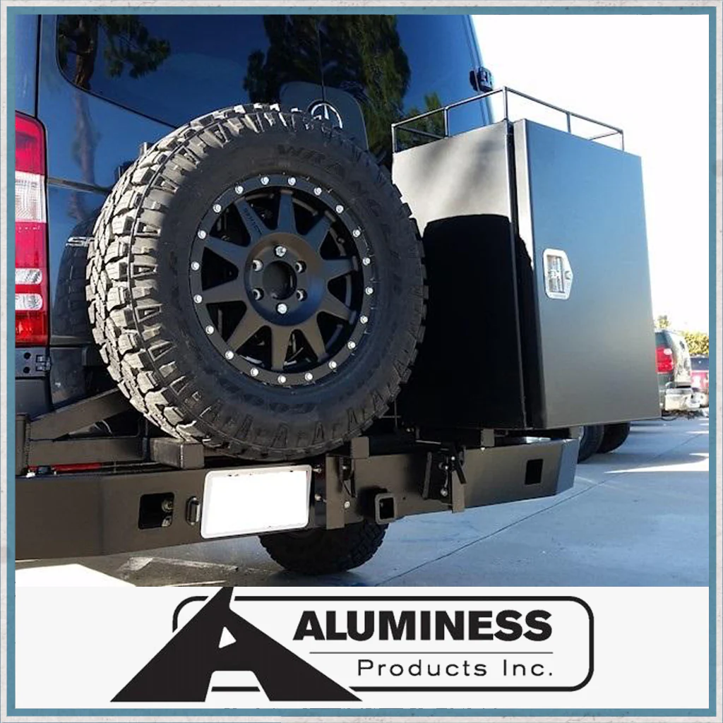 Aluminess Mercedes Sprinter VW Crafter Rear Bumper 2014 - 2018 - Image 5