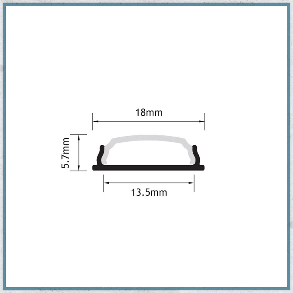 Bendable LED Aluminium Lighting Channel Kit - Image 3