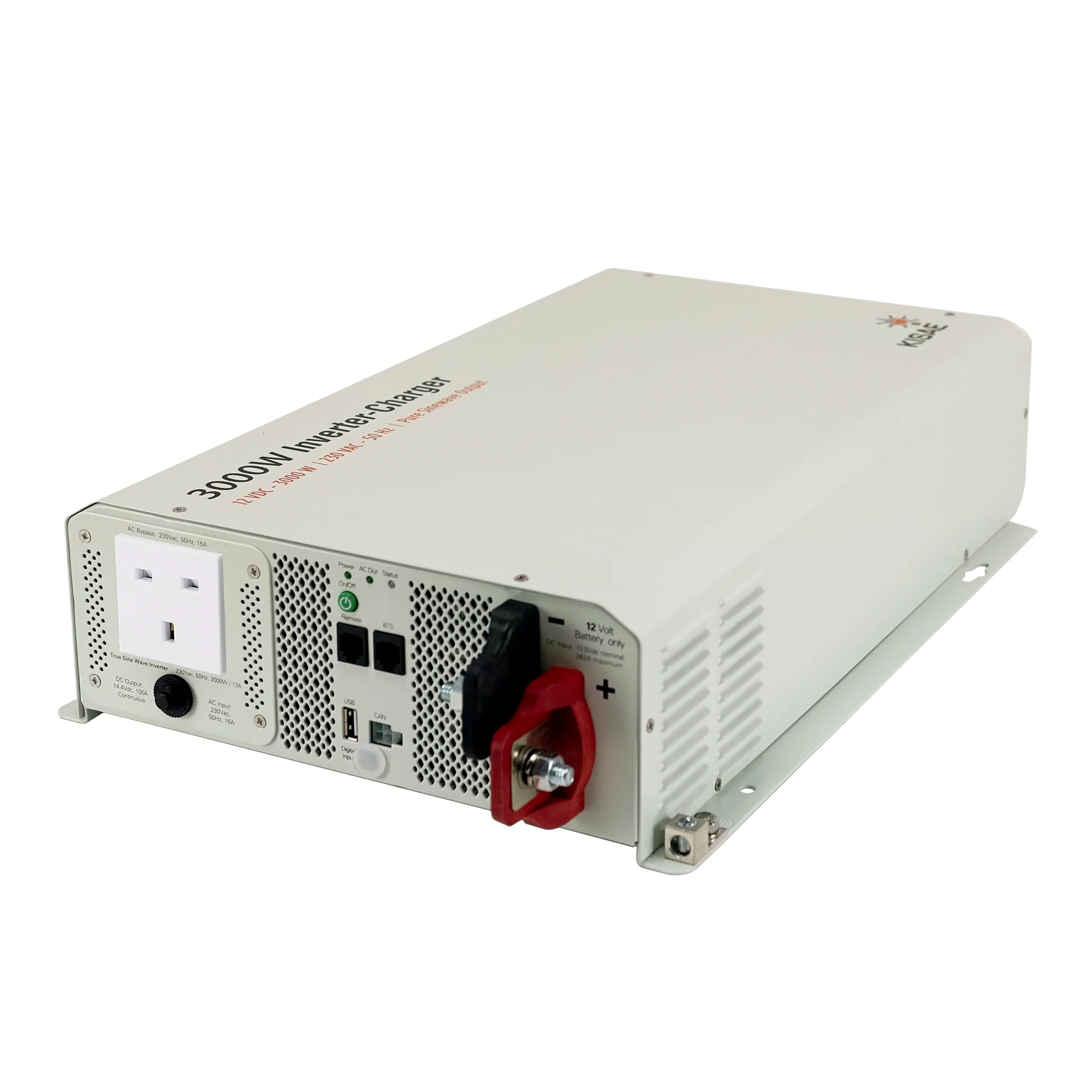Bidirectional Combi Inverter/Charger 3000W/100A 12V