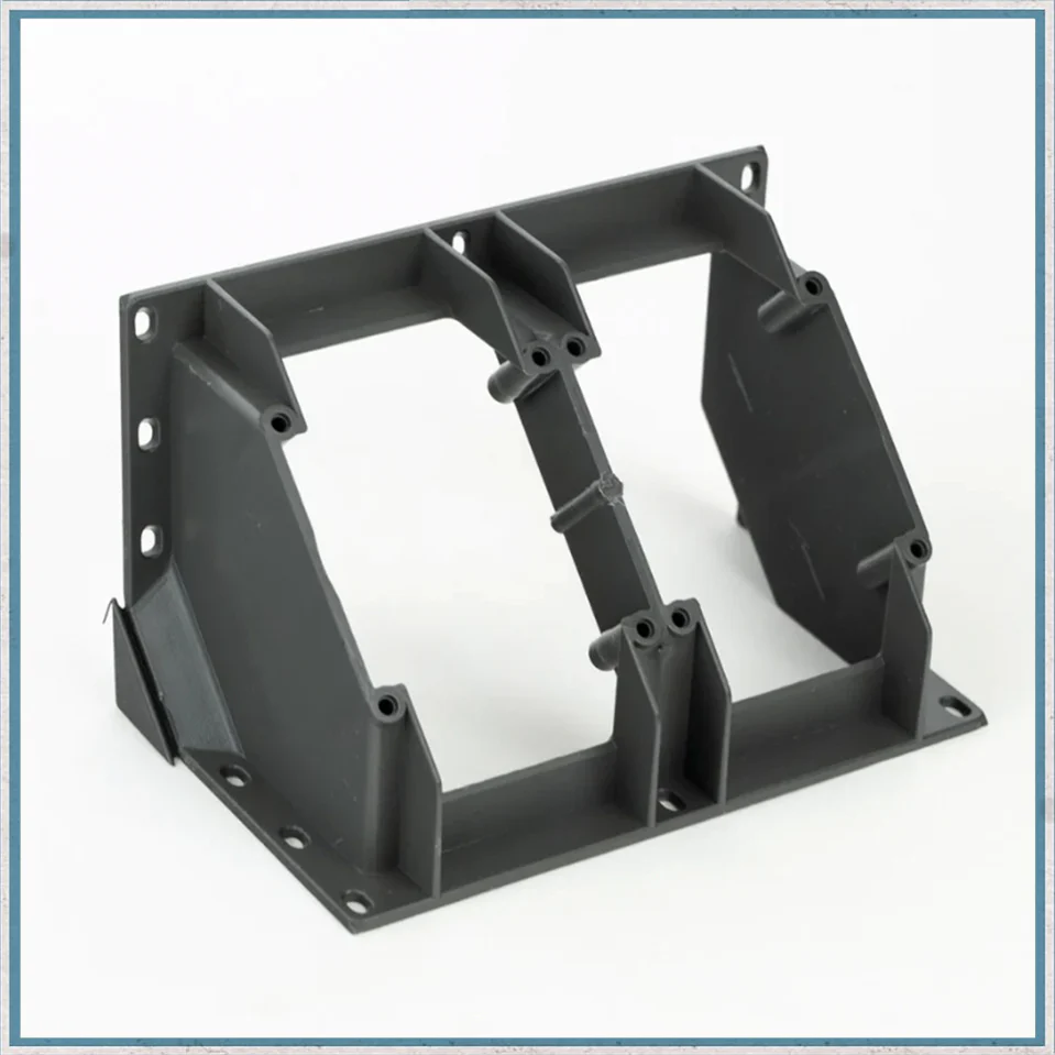C-Line 2 Way Angled Socket Surround in Dark Grey - Image 4