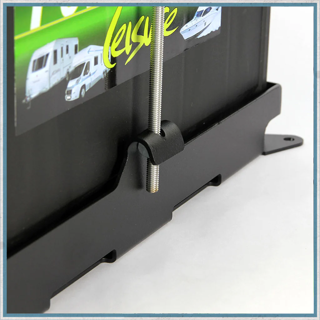 Campervan Leisure Battery Tray and Clamp - Image 3