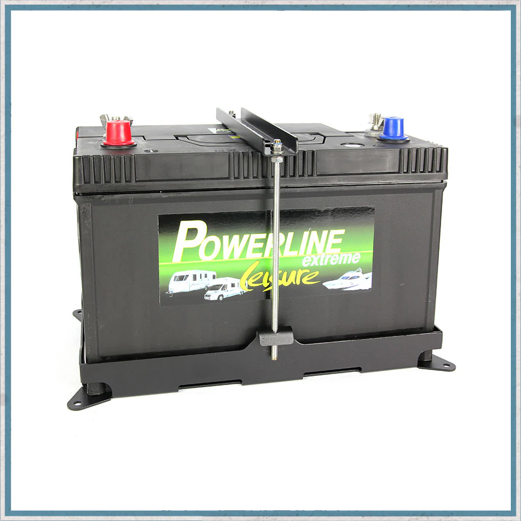 Campervan Leisure Battery Tray and Clamp - Image 4