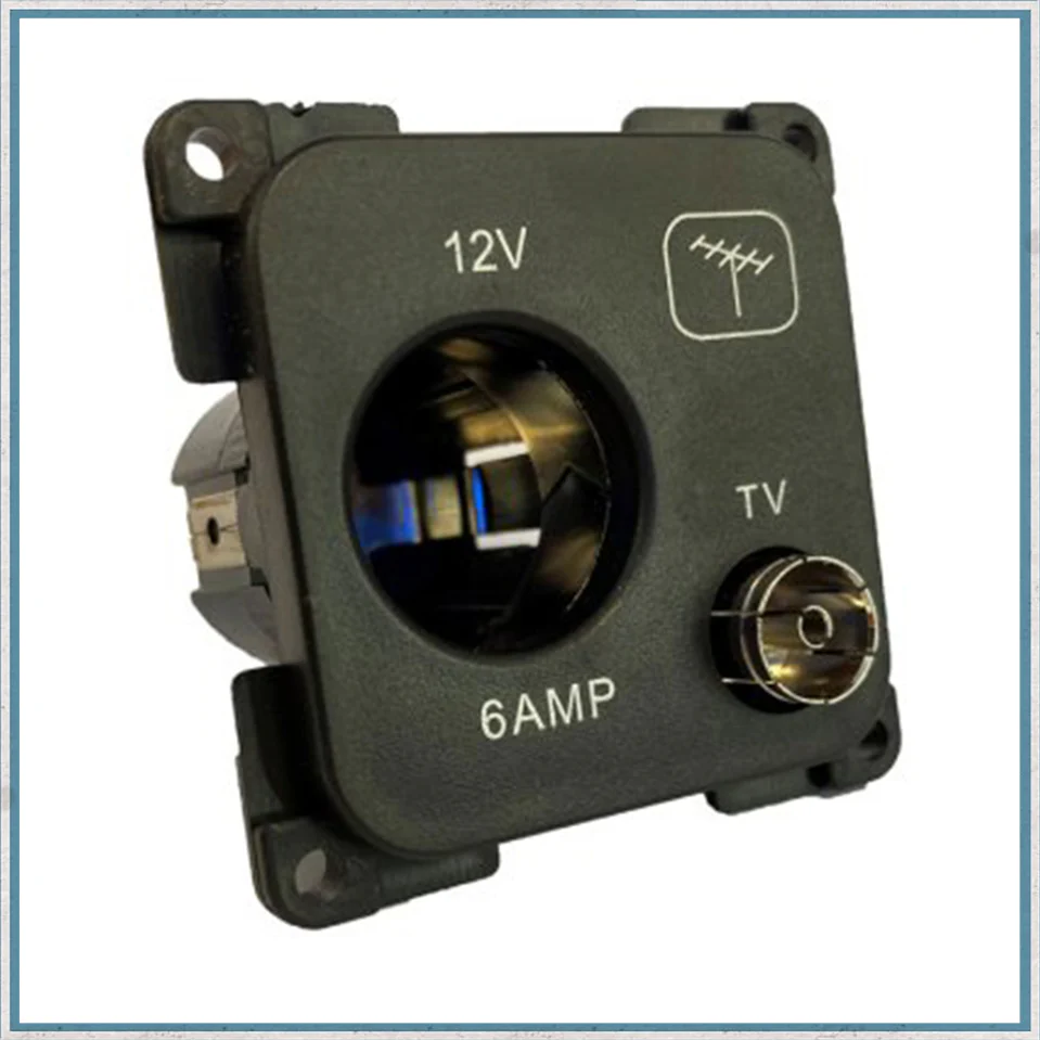 12v and TV socket