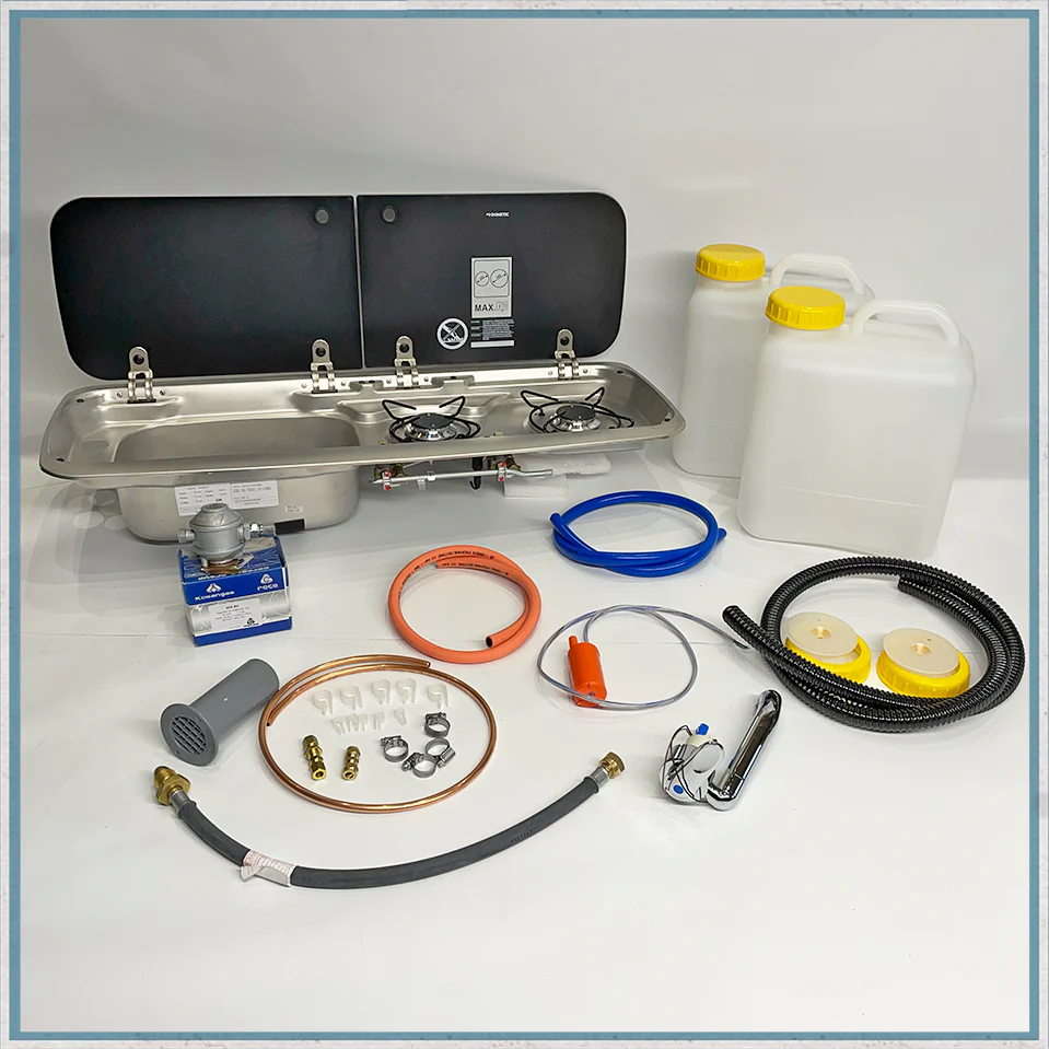 Combination Unit Dometic 9222 Left Hand Sink, Cold Tap (Full Kit) - Image 14