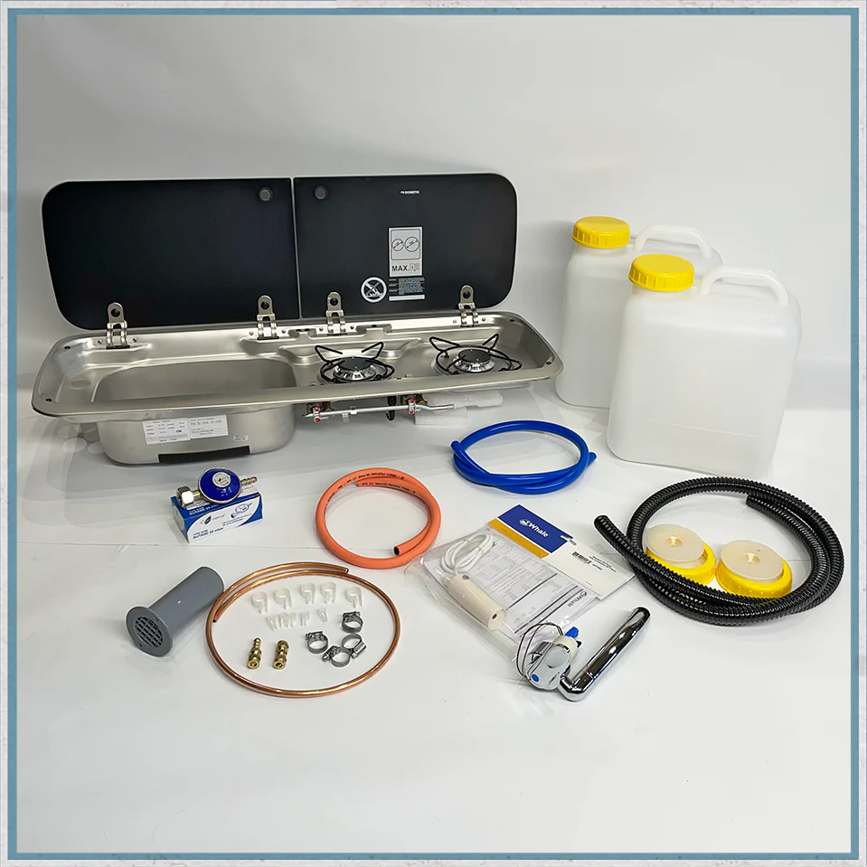 Combination Unit Dometic 9222 Left Hand Sink, Cold Tap (Full Kit) - Image 3