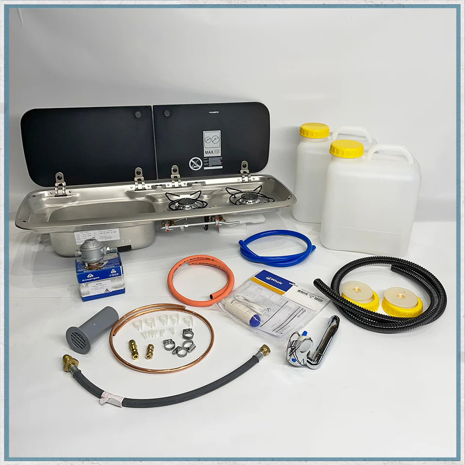 Combination Unit Dometic 9222 Left Hand Sink, Cold Tap (Full Kit) - Image 9