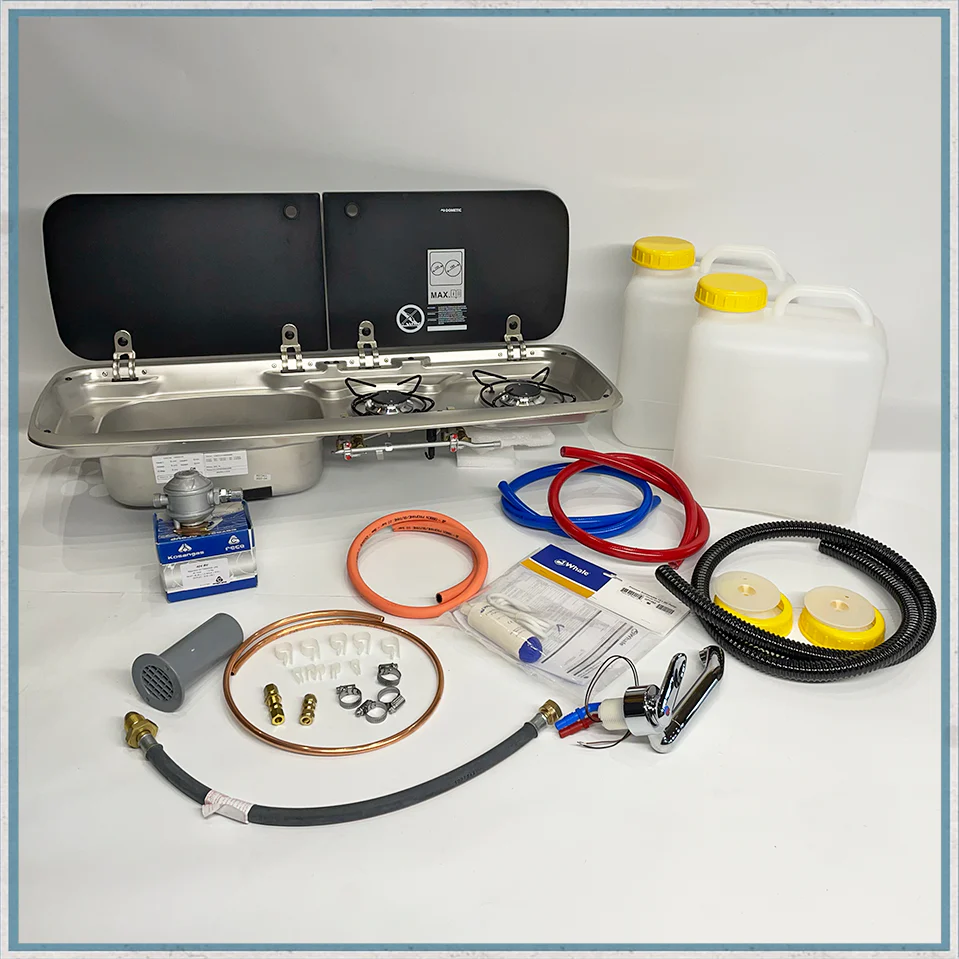 Combination Unit Dometic 9222 Left Hand Sink, Mixer Tap (Full Kit) - Image 10
