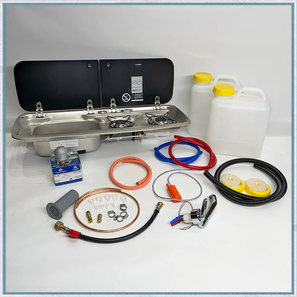 Combination Unit Dometic 9222 Left Hand Sink, Mixer Tap (Full Kit) - Image 13