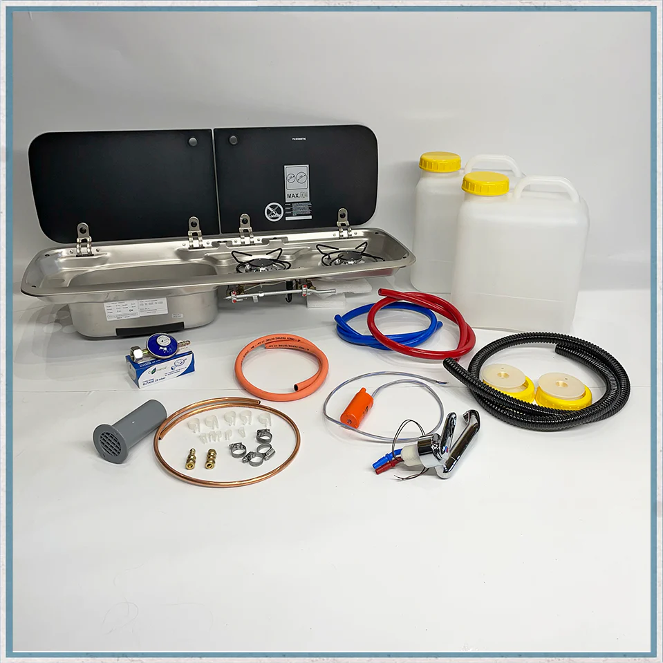 Combination Unit Dometic 9222 Left Hand Sink, Mixer Tap (Full Kit) - Image 15