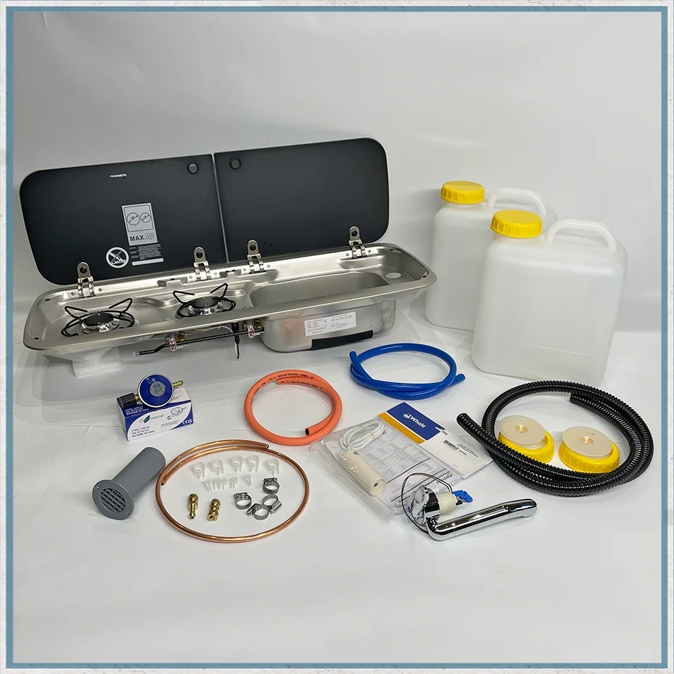 Combination Unit Dometic 9222 Right Hand Sink, Cold Tap (Full Kit) - Image 10