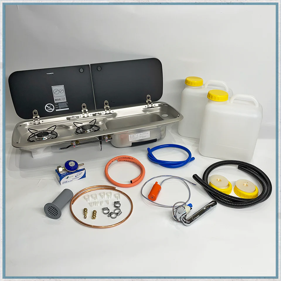 Combination Unit Dometic 9222 Right Hand Sink, Cold Tap (Full Kit) - Image 18