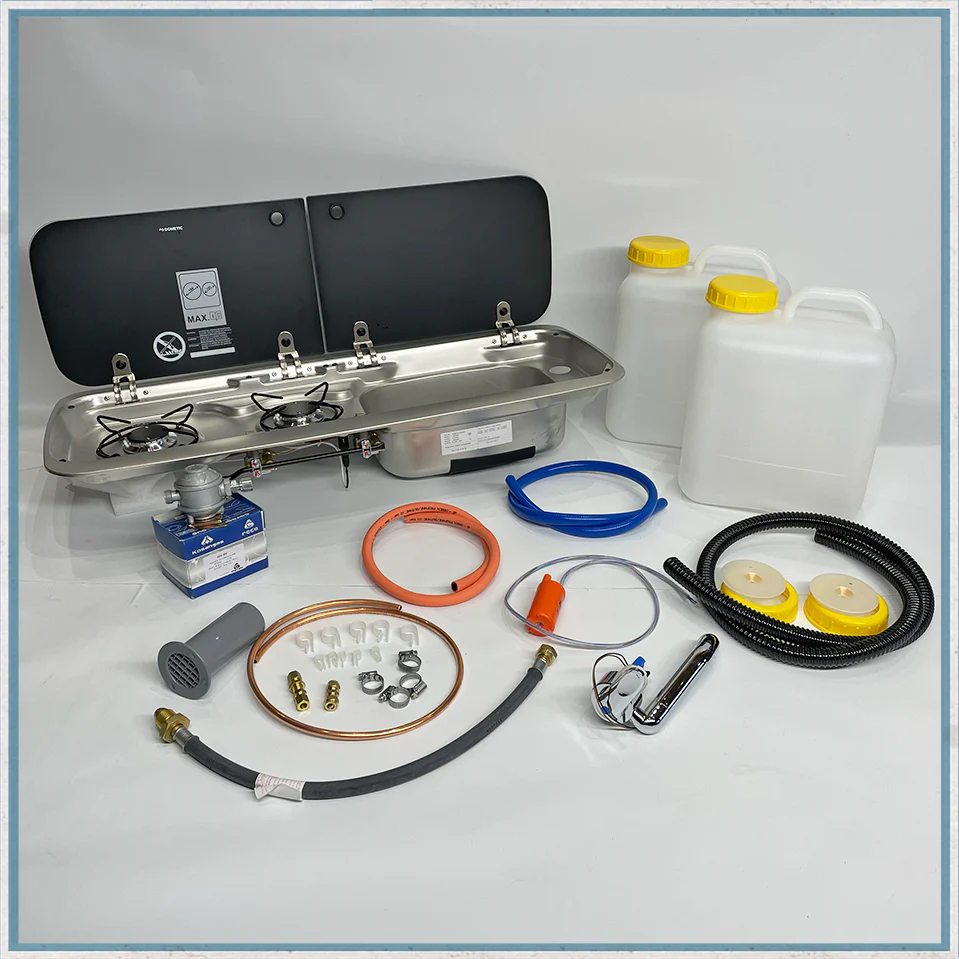 Combination Unit Dometic 9222 Right Hand Sink, Cold Tap (Full Kit) - Image 4