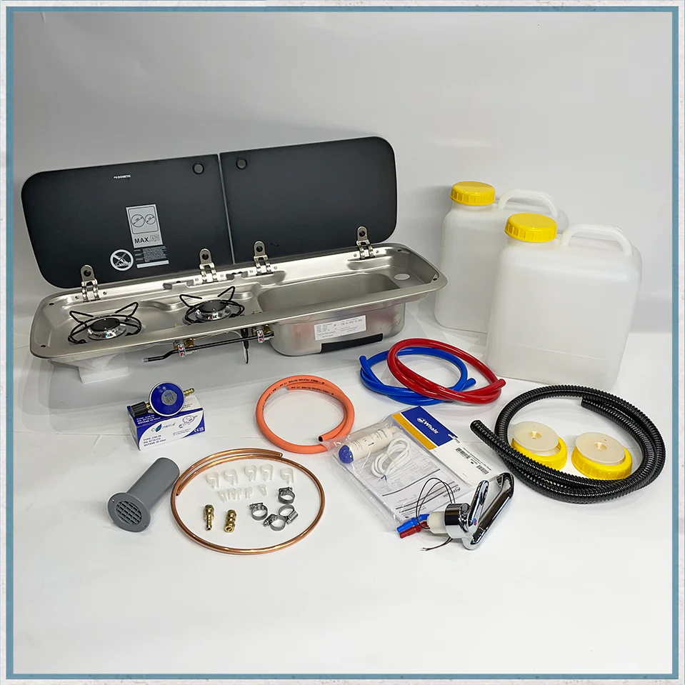 Combination Unit Dometic 9222 Right Hand Sink, Mixer Tap (Full Kit) - Image 10