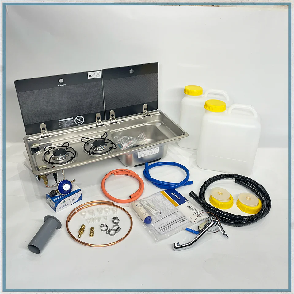 Combination Unit Dometic 9722 Right Hand Sink, Cold Tap (Full Kit) - Image 14