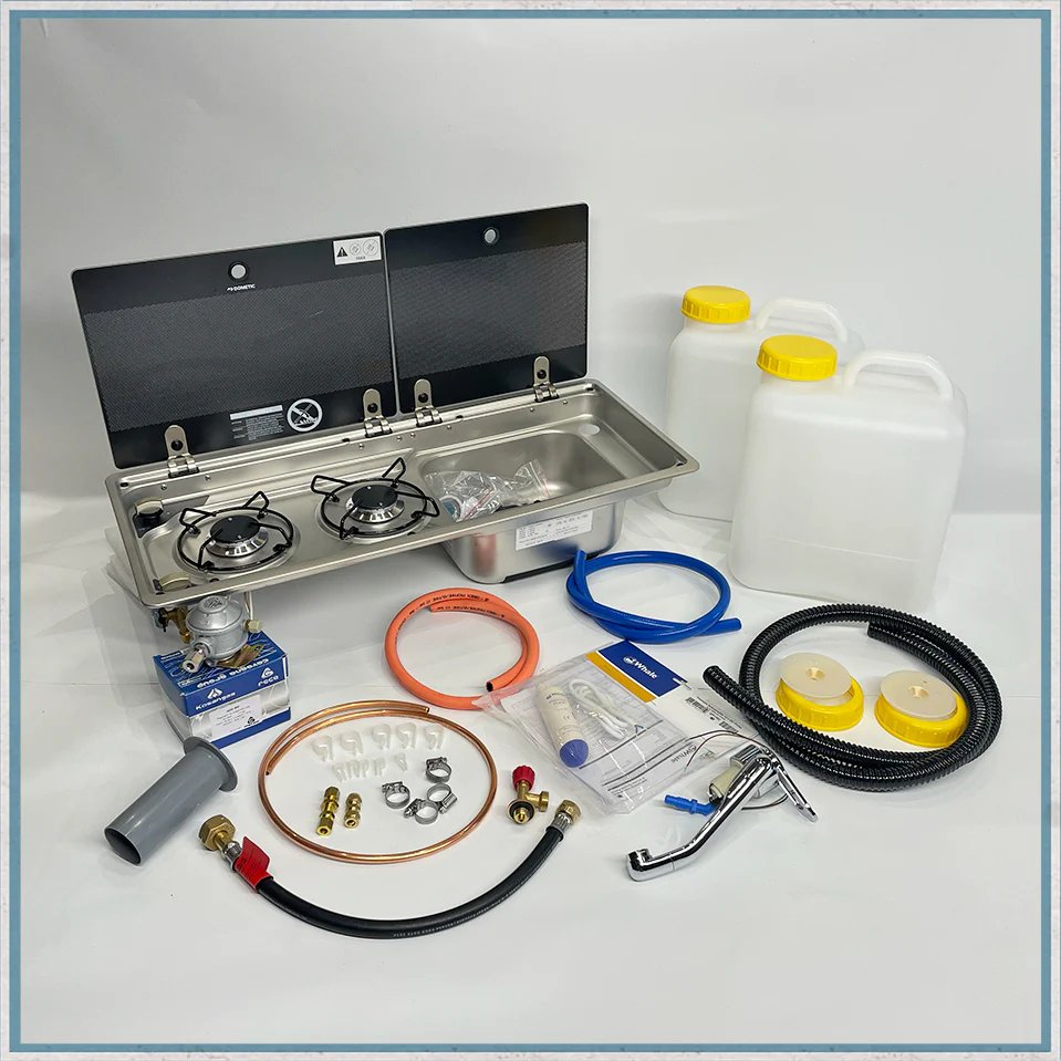 Combination Unit Dometic 9722 Right Hand Sink, Cold Tap (Full Kit) - Image 15