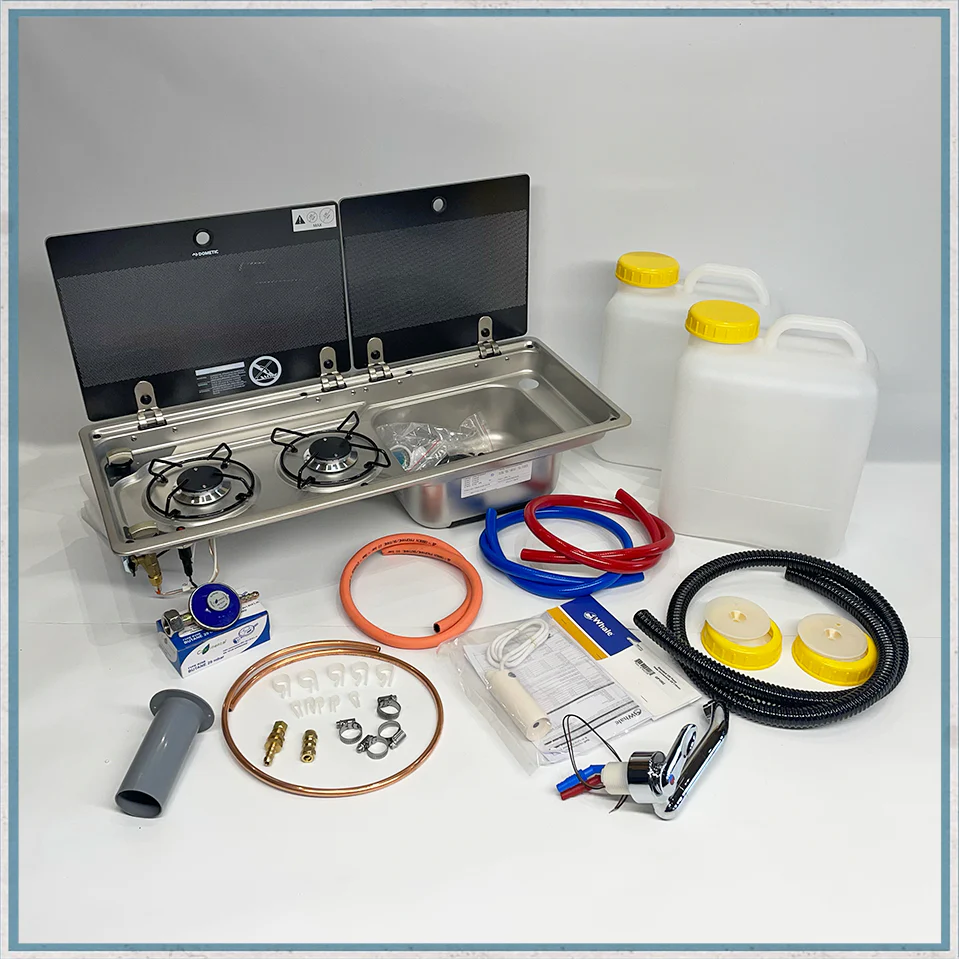 Combination Unit Dometic 9722 Right Hand Sink, Cold Tap (Full Kit) - Image 16