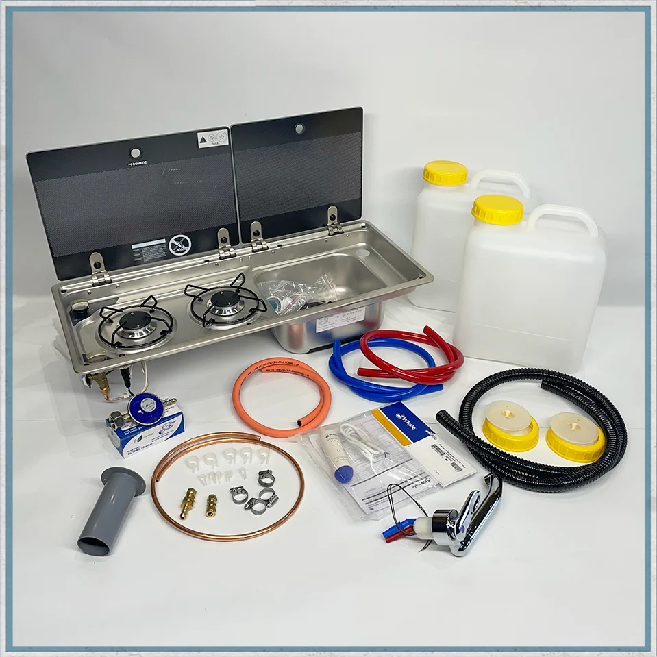 Combination Unit Dometic 9722 Right Hand Sink, Cold Tap (Full Kit) - Image 19