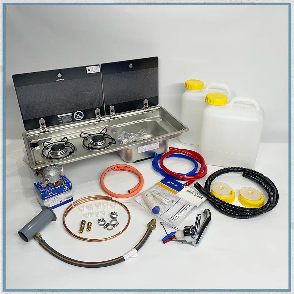 Combination Unit Dometic 9722 Right Hand Sink, Cold Tap (Full Kit) - Image 30