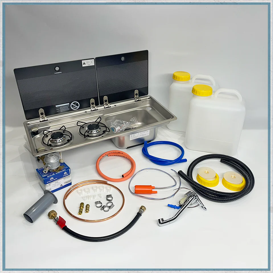 Combination Unit Dometic 9722 Right Hand Sink, Cold Tap (Full Kit) - Image 32