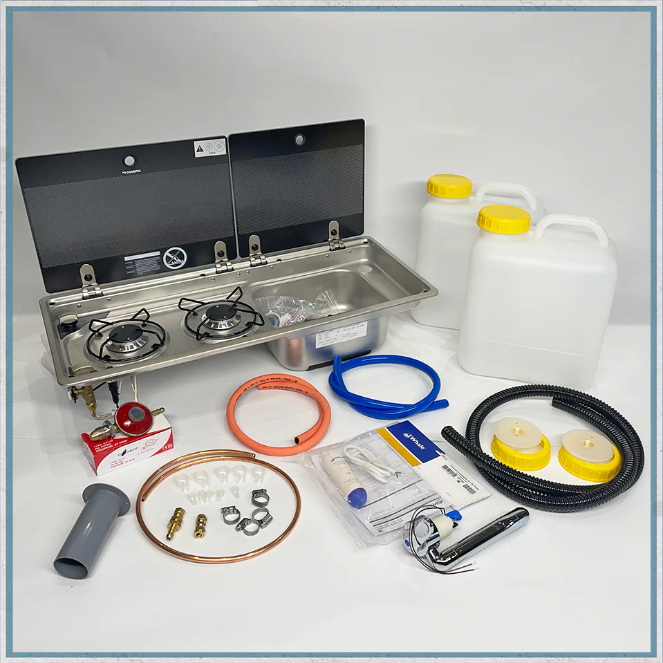 Combination Unit Dometic 9722 Right Hand Sink, Cold Tap (Full Kit) - Image 41