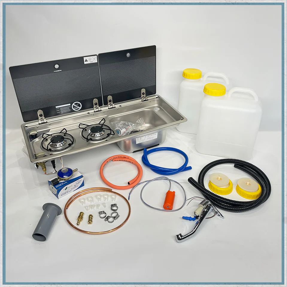 Combination Unit Dometic 9722 Right Hand Sink, Cold Tap (Full Kit) - Image 5