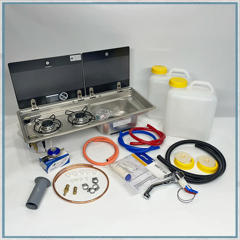 Combination Unit Dometic 9722 Right Hand Sink, Cold Tap (Full Kit) - Image 8