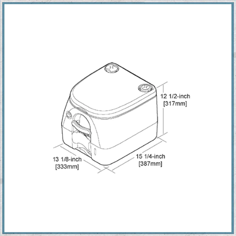 Dometic 972 Portable toilet - Image 3