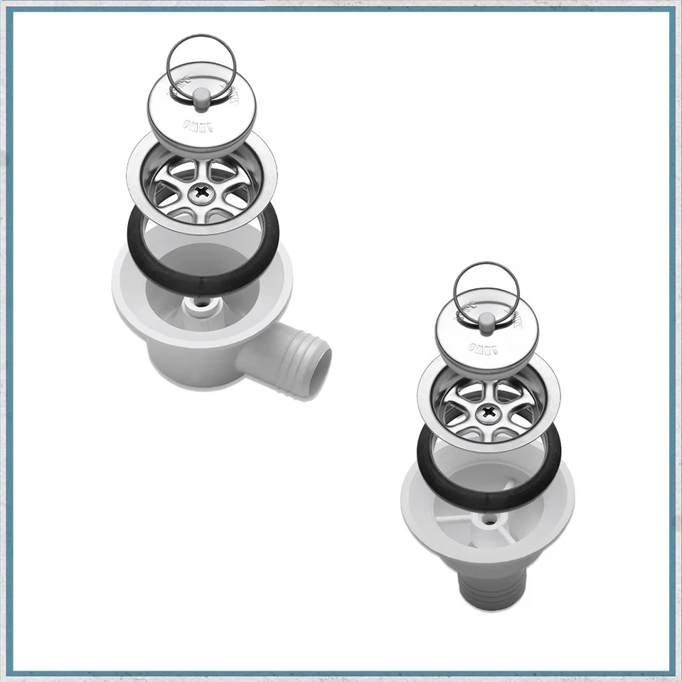Dometic/Smev Sink Waste Straight and Angled