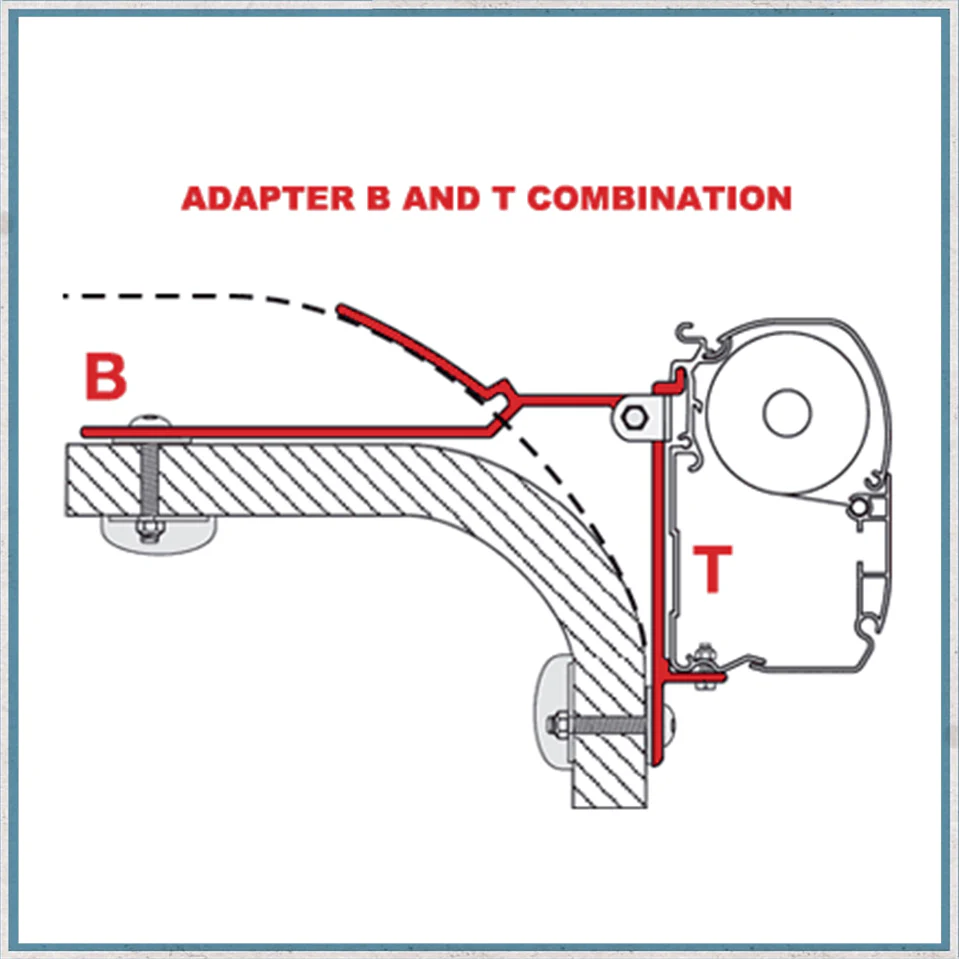 Fiamma adapters F45/F45S B/C/D/T/U - Image 2