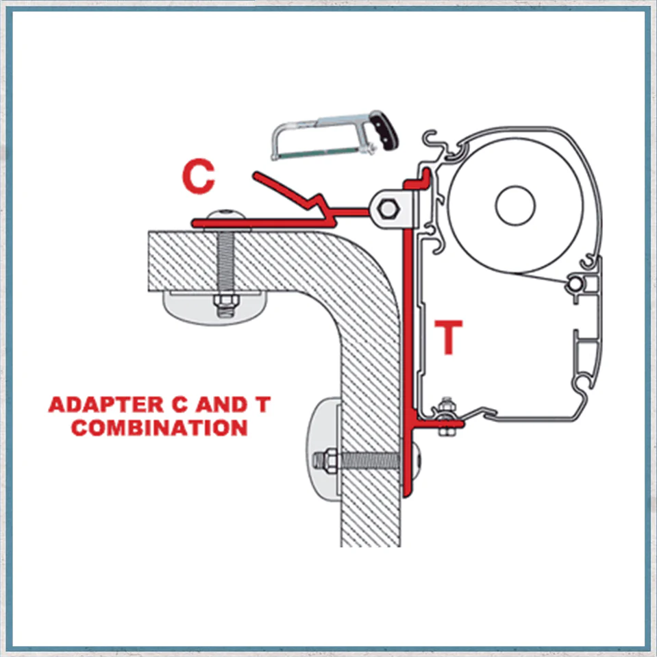 Fiamma adapters F45/F45S B/C/D/T/U - Image 3