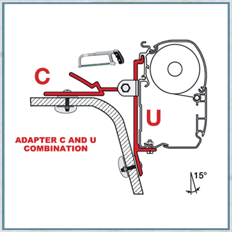 Fiamma adapters F45/F45S B/C/D/T/U - Image 5
