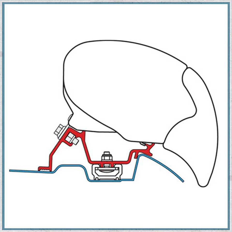Fiamma Bracket Kit for Vans F80/F65 Awning (Various Models Available) - Image 23