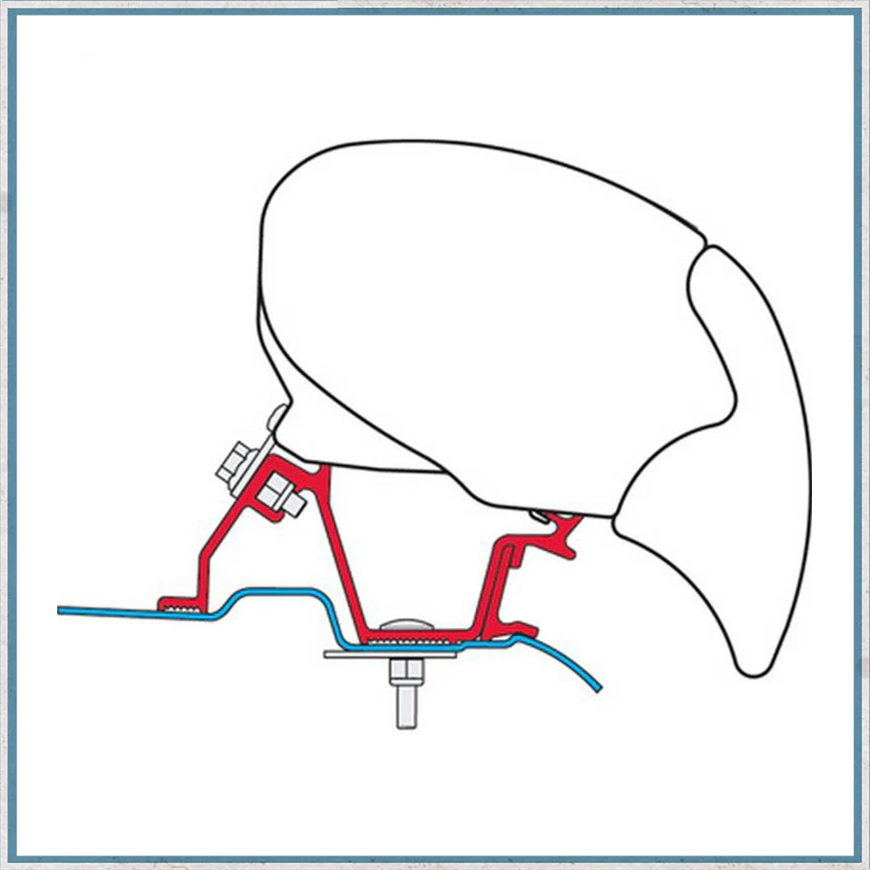Fiamma Bracket Kit for Vans F80/F65 Awning (Various Models Available) - Image 24