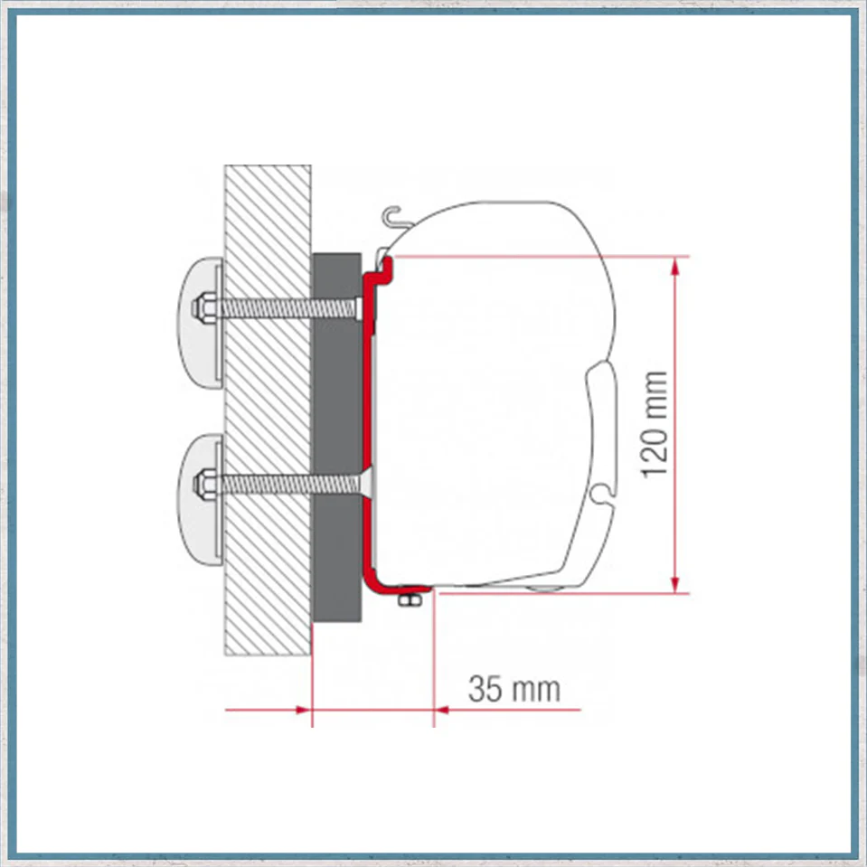 Fiamma F45 Adapter Kits for Motorhomes (Various options available for different vehicles) - Image 10