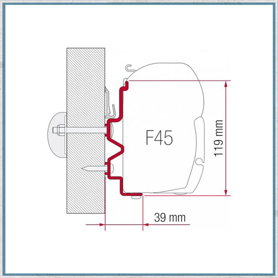 Fiamma F45 Adapter Kits for Motorhomes (Various options available for different vehicles) - Image 24