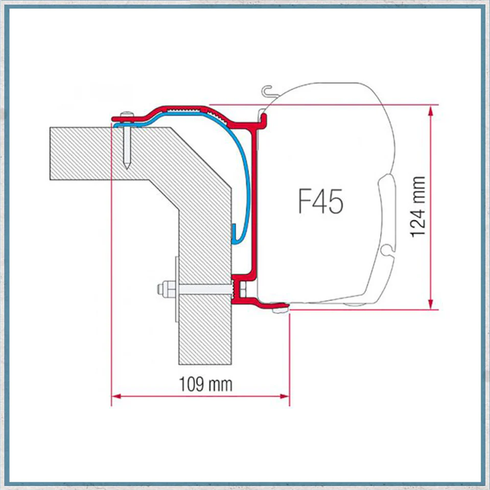 Fiamma F45 Adapter Kits for Motorhomes (Various options available for different vehicles) - Image 7