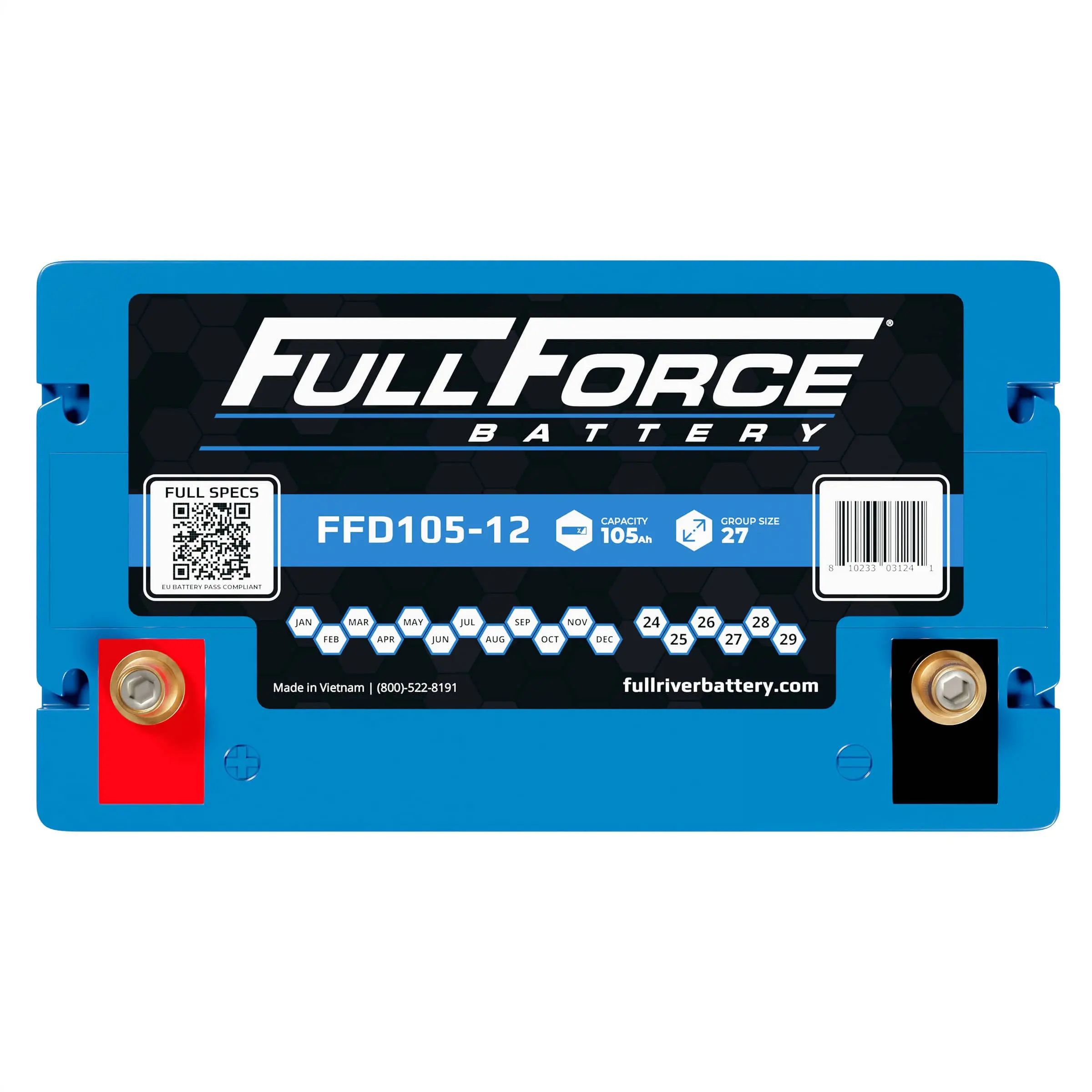 Full Force Battery FFD105-12 - Image 3