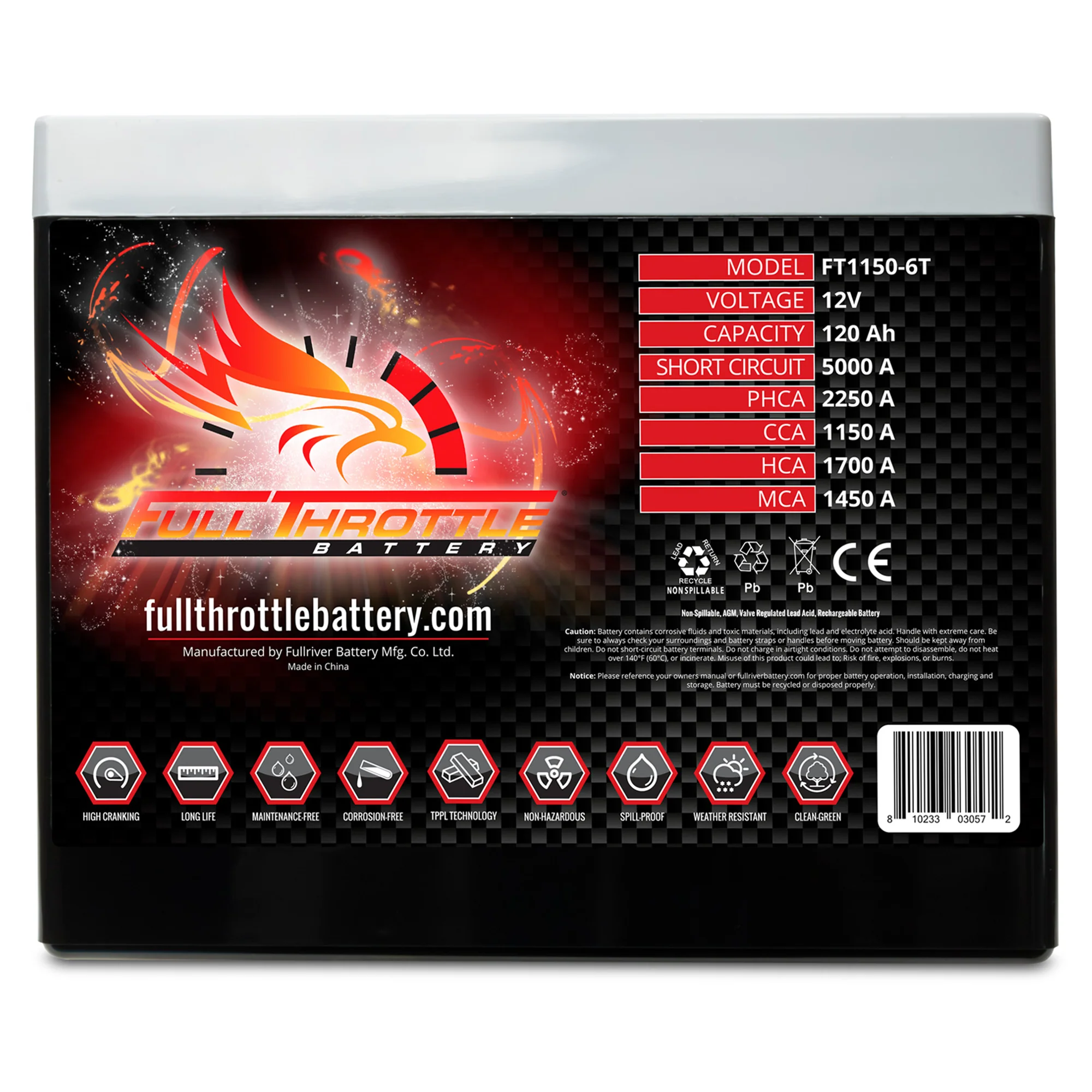 Full Throttle FT1150-6T/PC2250 - Image 2