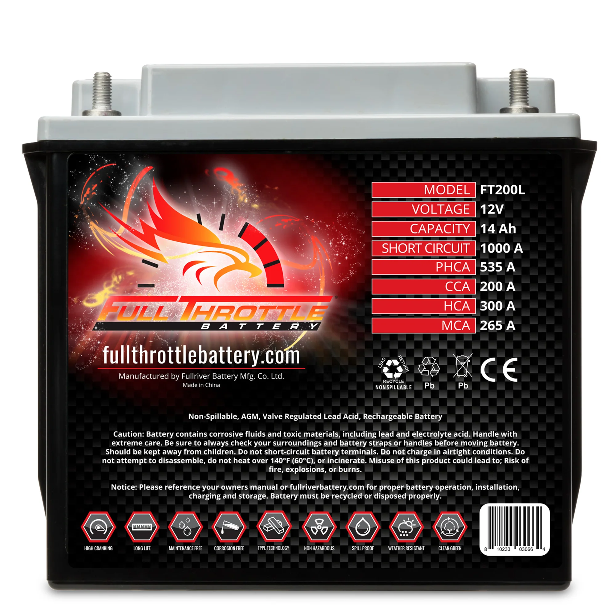 Full Throttle FT200L - Image 2