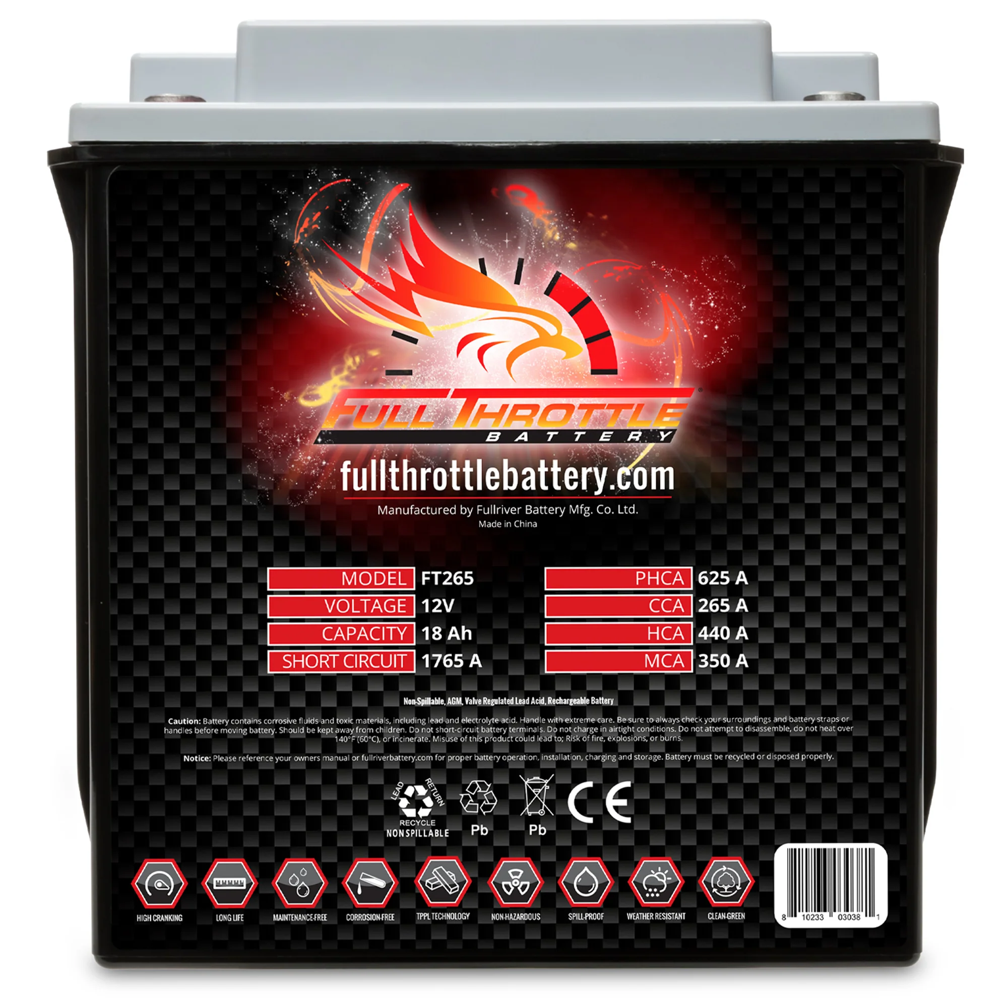 Full Throttle FT265/PC625 - Image 2