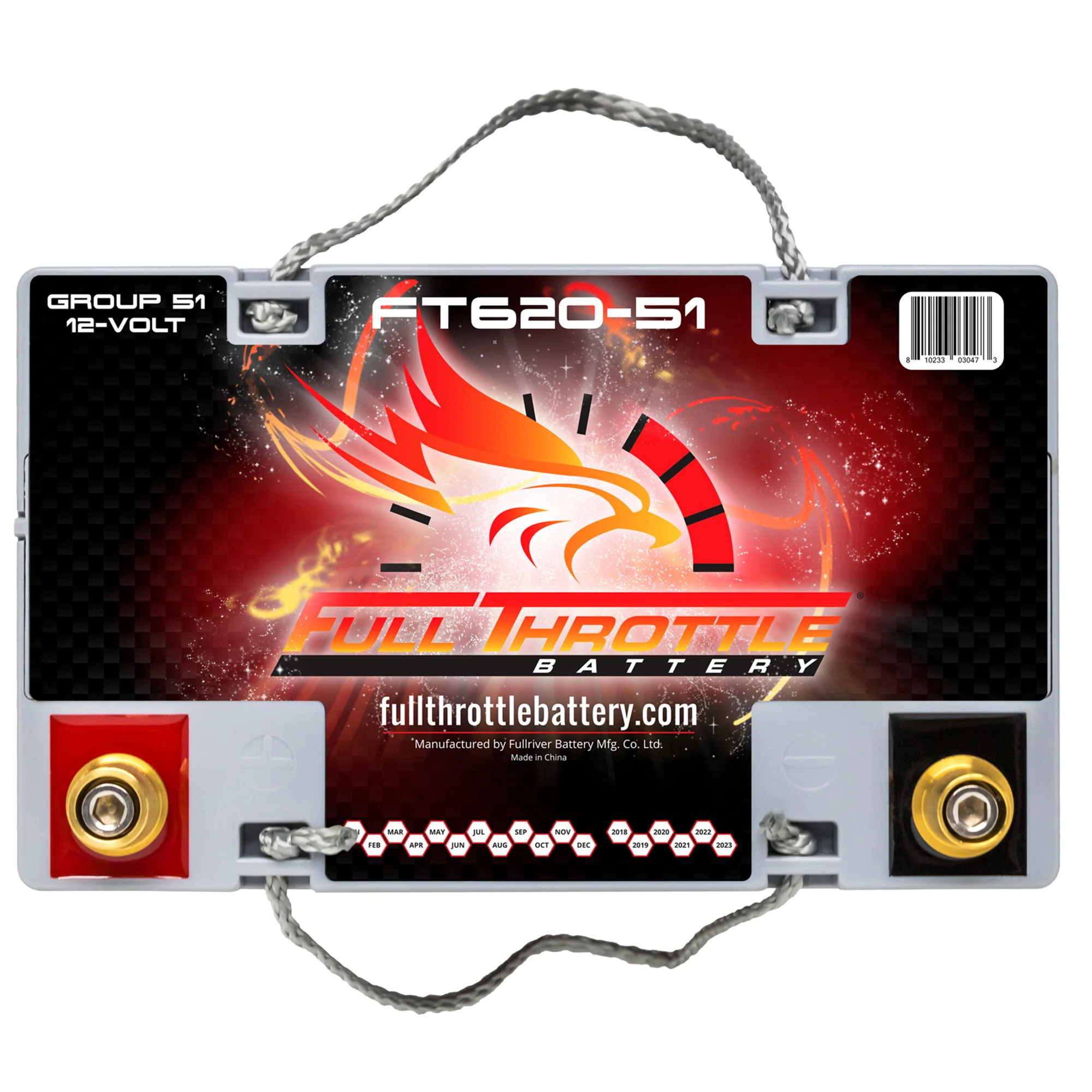 Full Throttle TPPL Battery FT620-51 - Image 3