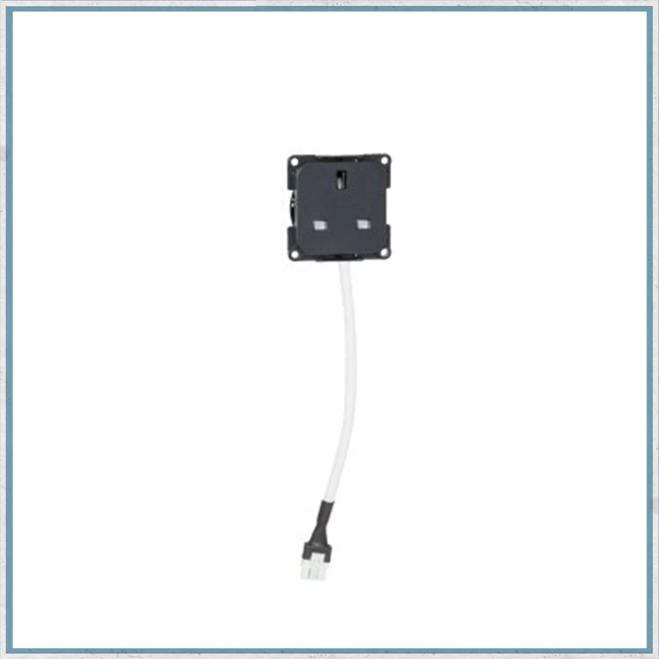 Grey integrated C-Line 230V prewired socket - Image 3